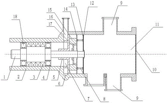 Novel lotus root digging machine water pump