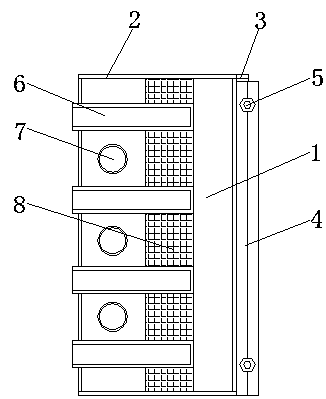 Easy-to-disassemble plaster fixing device used for orthopedics department