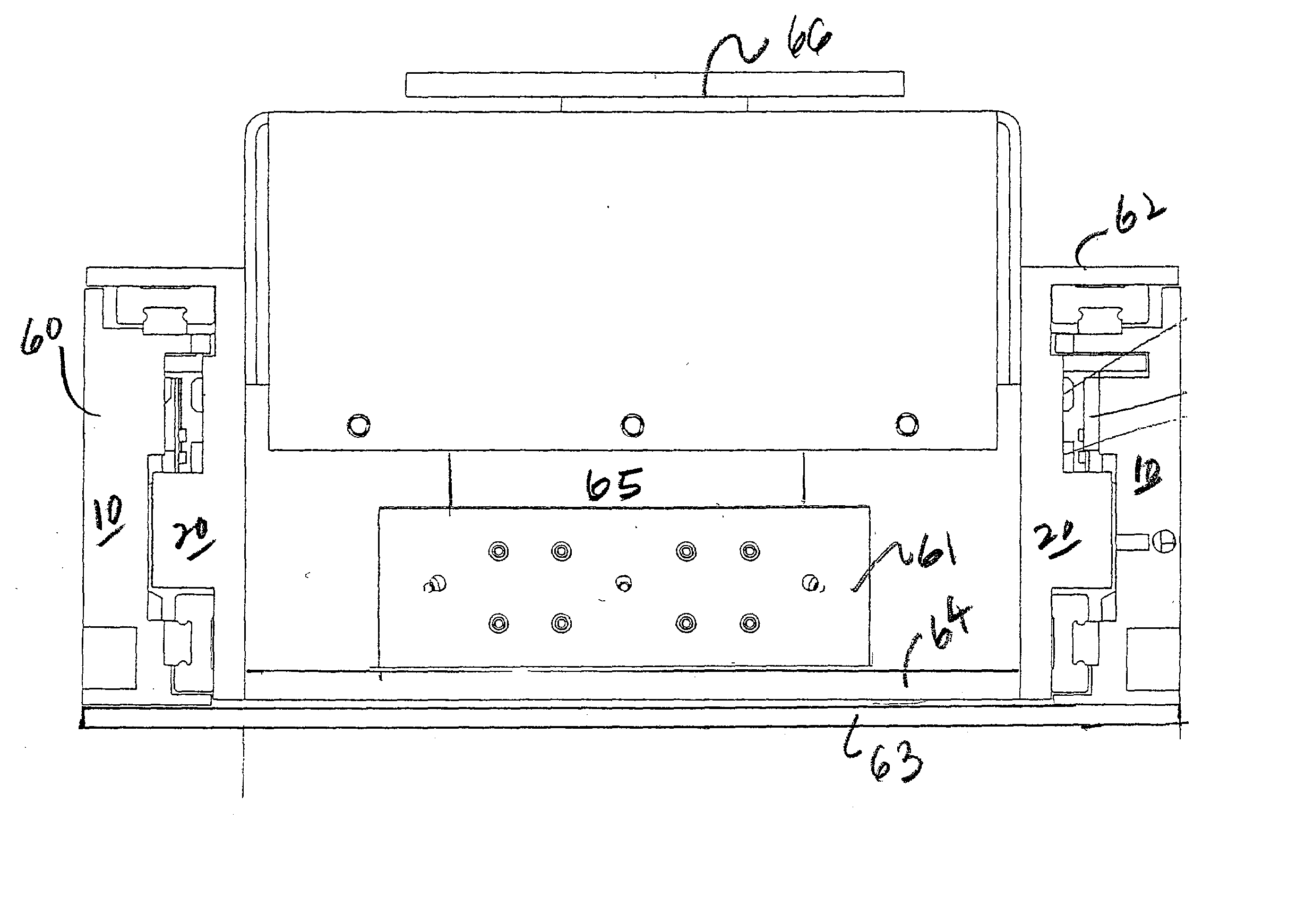 Small footprint direct drive mechanical positioning stage