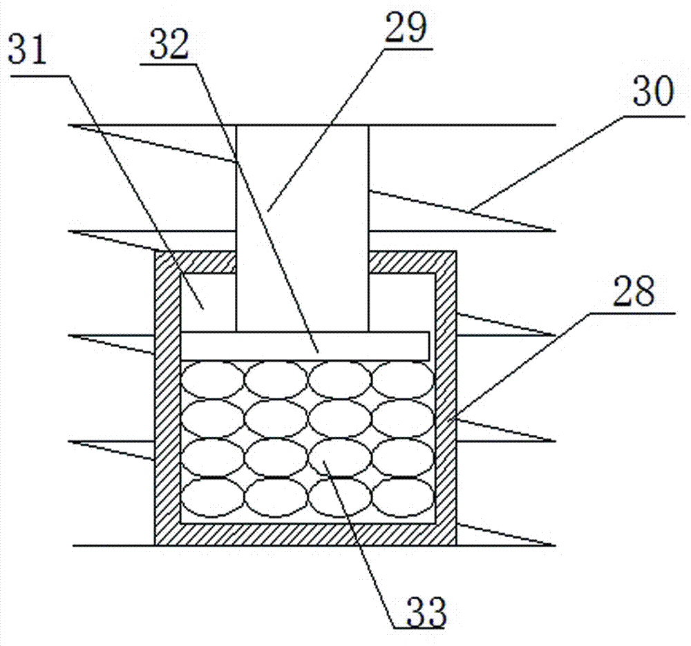 Derusting device for outer surface of pipeline