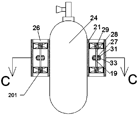 Diver underwater self-rescue device