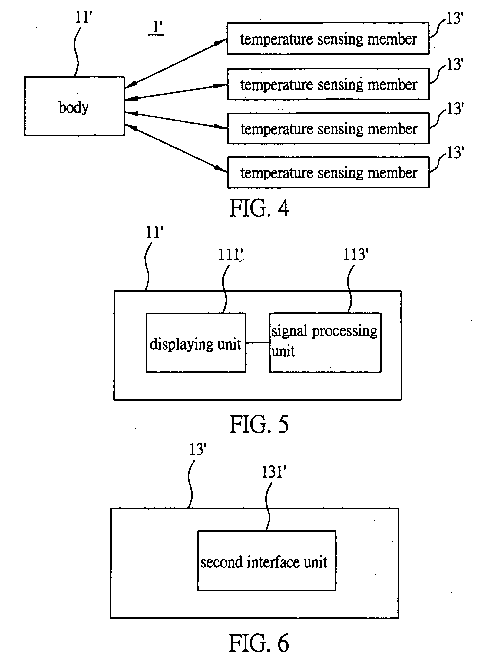 Temperature sensing device