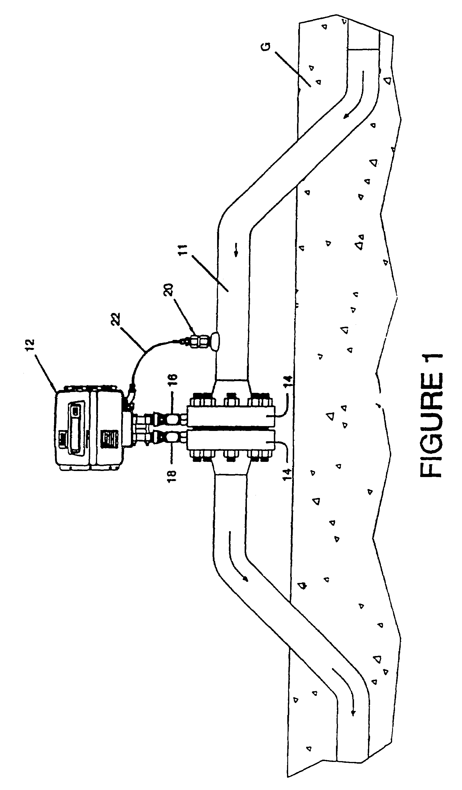 Temperature sensing device for metering fluids