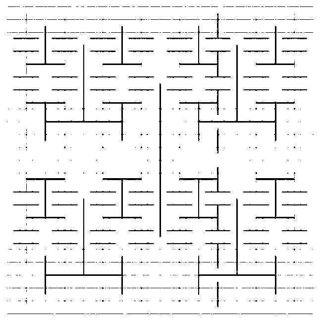 Image encryption method based on H fractal structure and dynamic self-reversible matrix