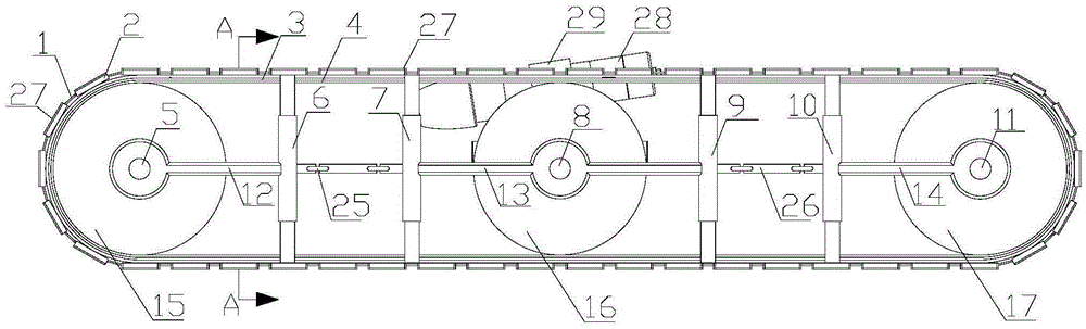 A weld flaw detection device