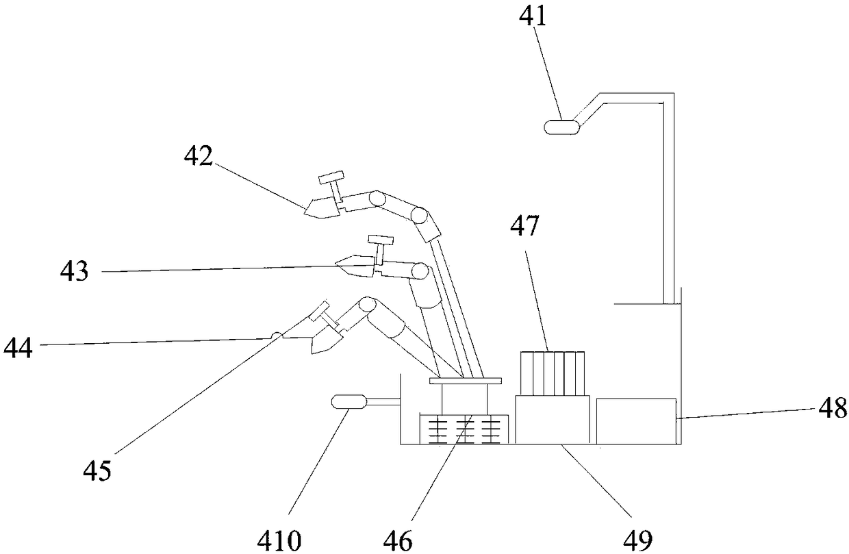 Method for replacing drop-out fuse of charged working robot based on force feedback master-slave control