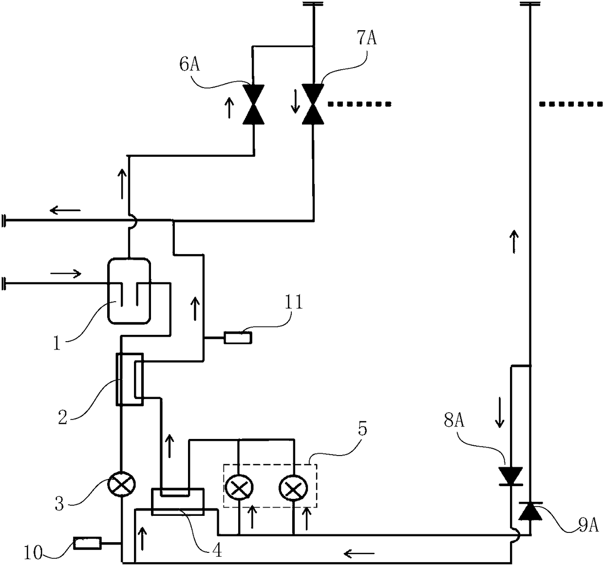 Multi-connected system and its mode switching control method