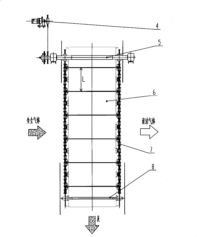 Rotating anode electrostatic precipitator