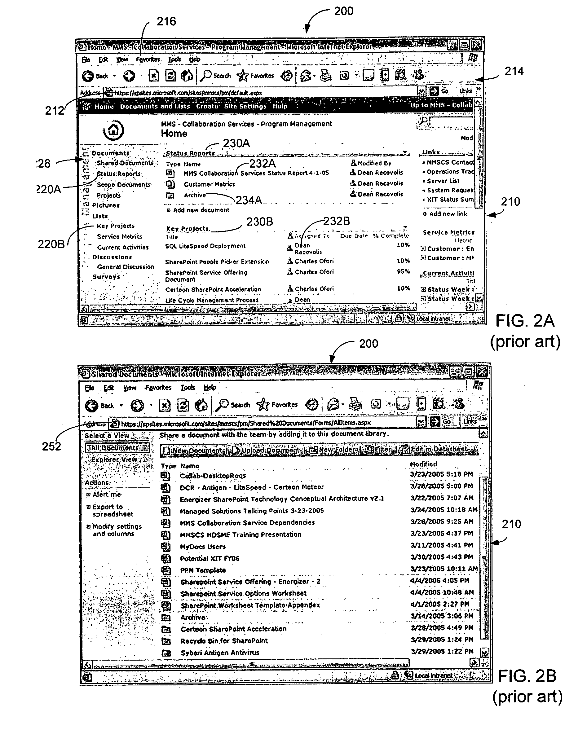 Computer application with integrated information management