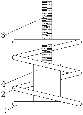 Warm needle device for acupuncture