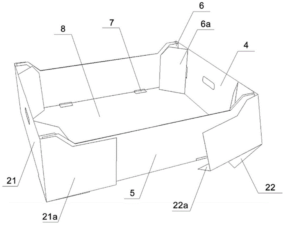 A collapsible tray box for beverages in cans