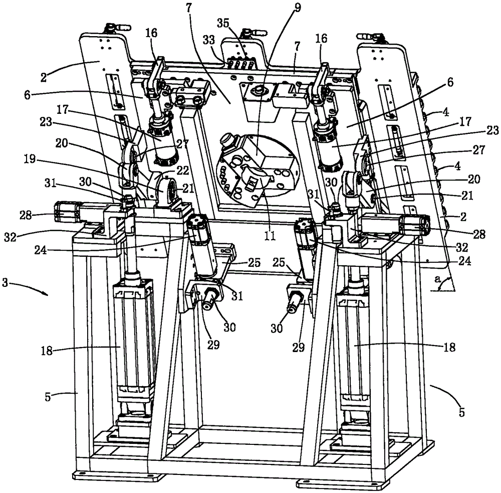 Polishing and feeding device for aluminum panel workpiece and polishing method