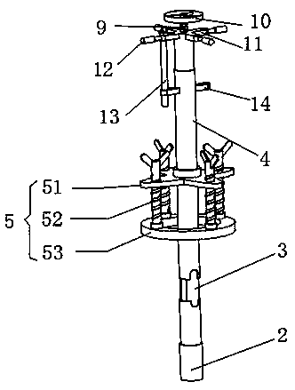 Deep soil stratified sampling device for soil survey sampling