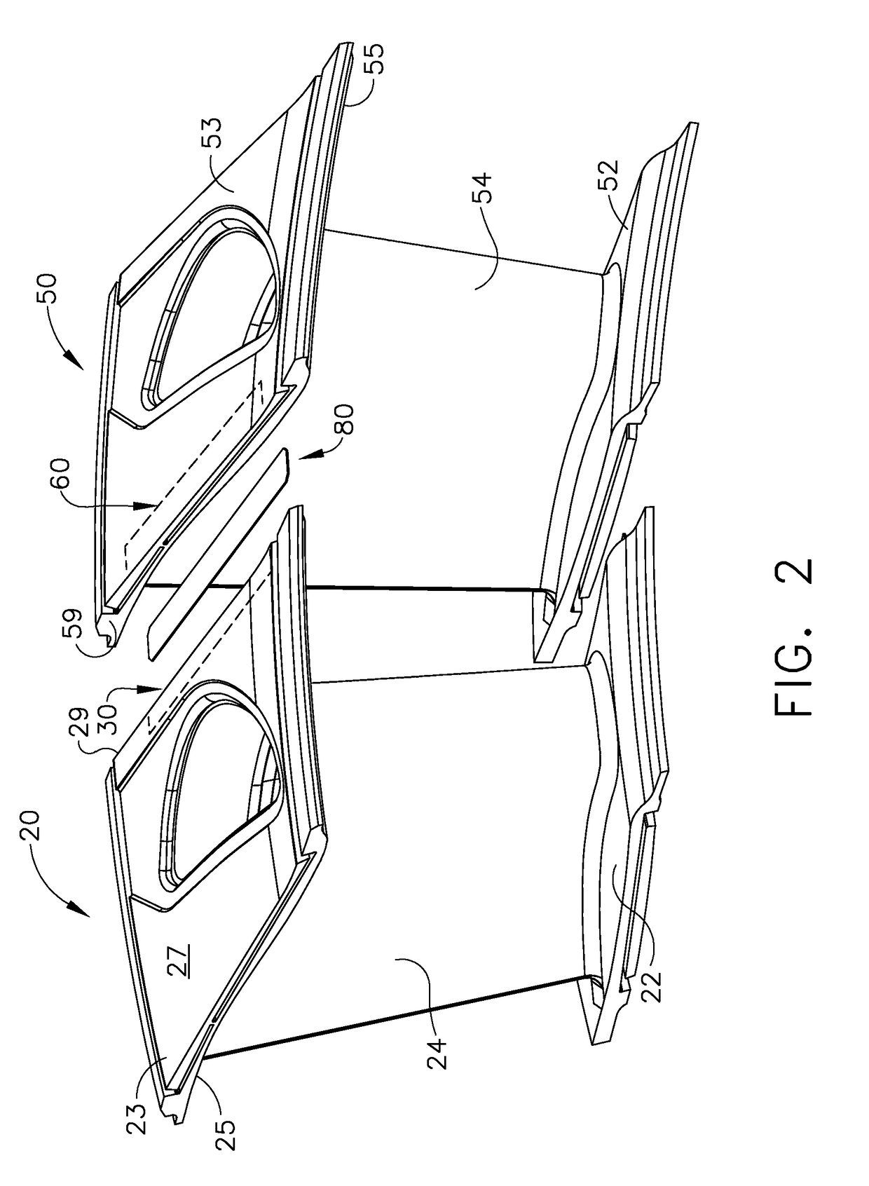 Turbine component having a seal slot and additive manufacturing process for making same