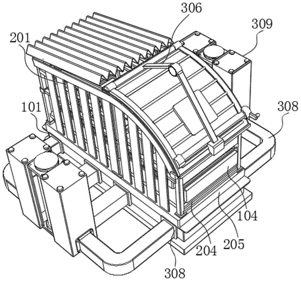 Plateau sunlight greenhouse ecological pig house