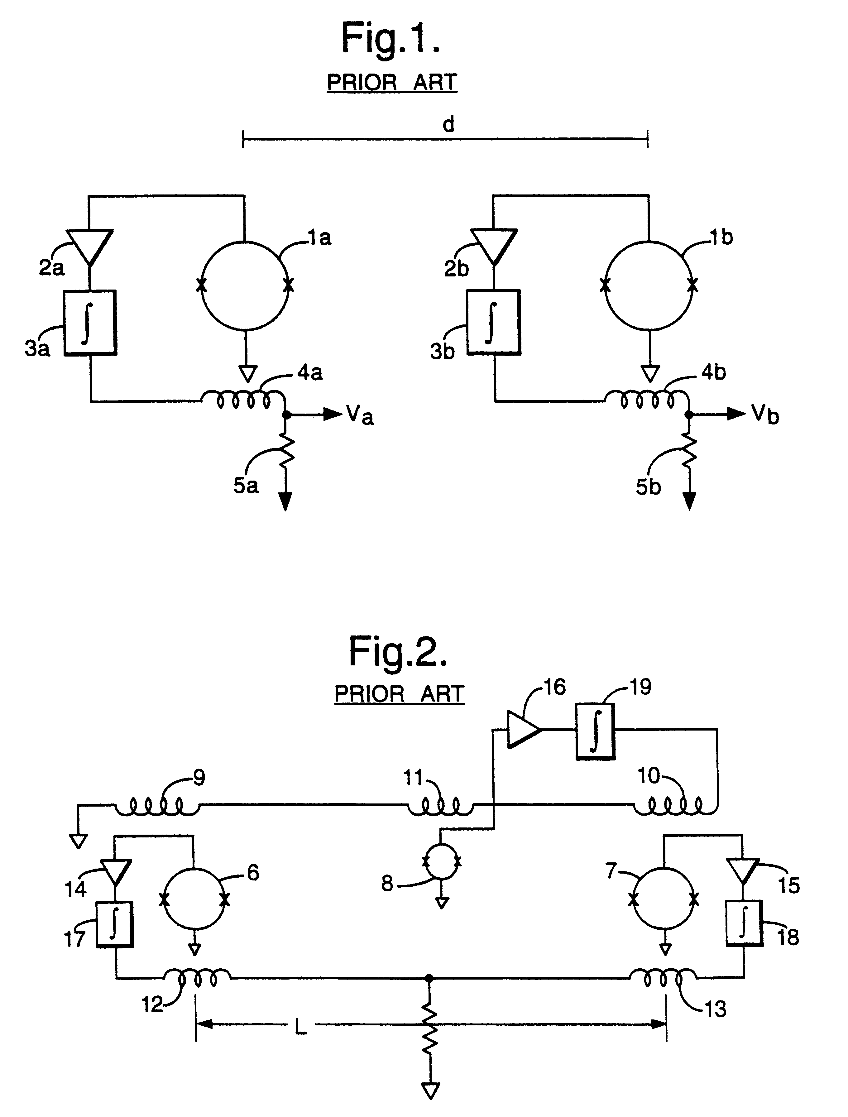 Magnetic gradiometer incorporating global feedback