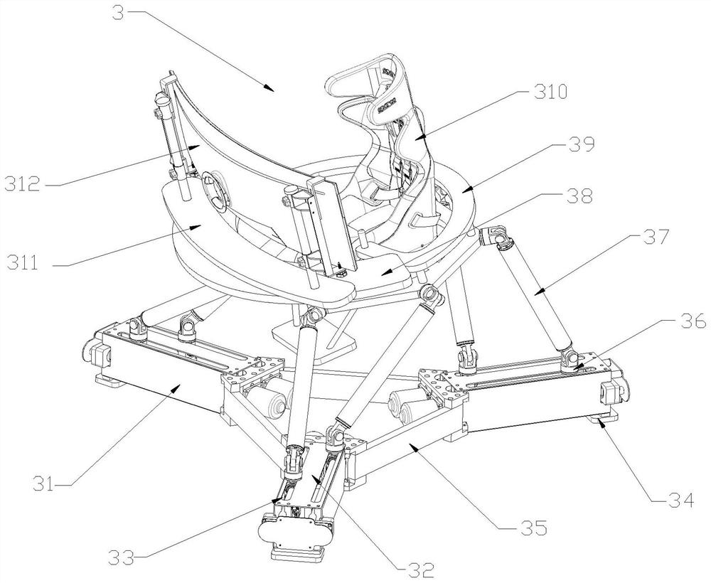 Automobile collision demonstration platform based on active and passive safety collaborative optimization