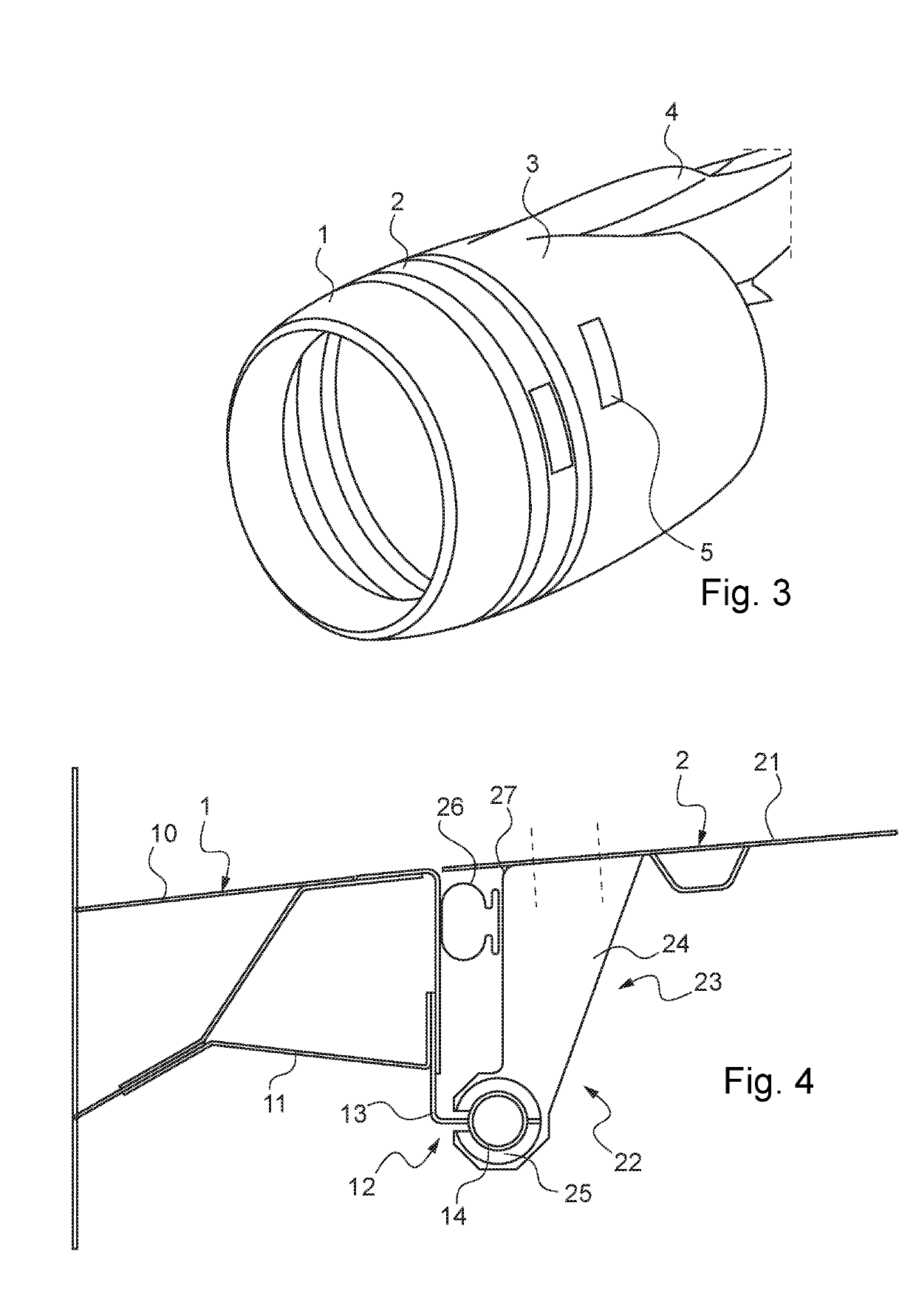 Aircraft nacelle with rotary fan cowling incorporating an access hatch