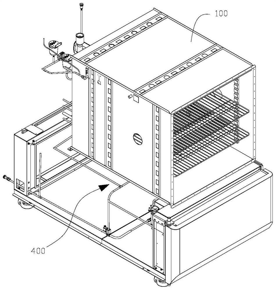 Environment simulation test box