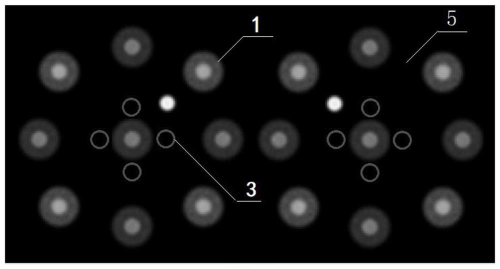 Bionic vision training instrument capable of achieving double light supplement for fundus posterior pole and fundus peripheral view