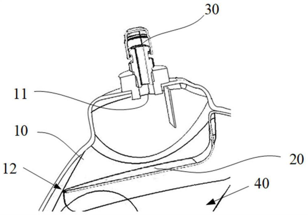 Shell body, main reducer provided with same and vehicle