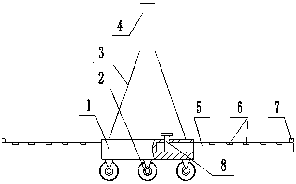 Glass bracket for high-pressure kettle