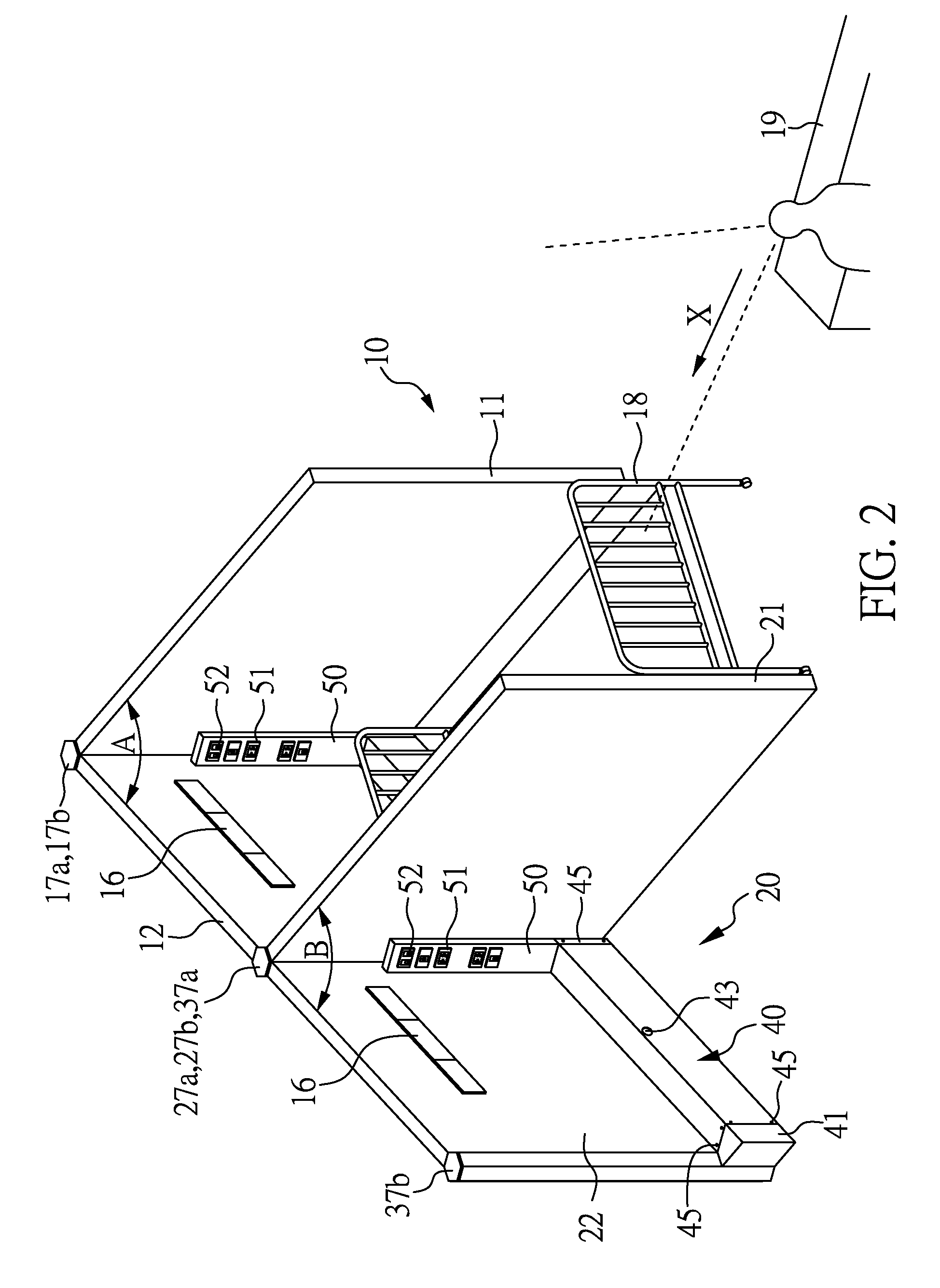 Intergraded dialysis unit module and module compartment structure