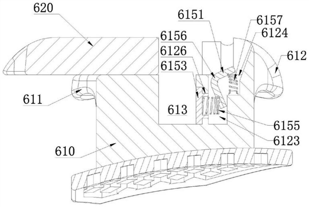 Limiting mechanism of arch wire slot and orthodontic bracket applying limiting mechanism