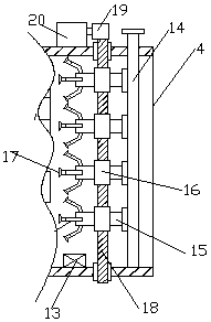 A composite fiber processing follow-up production equipment device