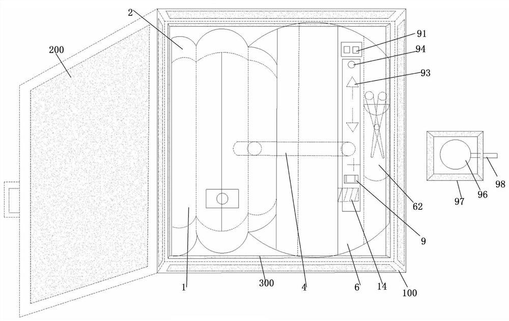 Disposable petal shaping and vagina protecting integrated device, sterilization constant-temperature box and using method of disposable petal shaping and vagina protecting integrated device,