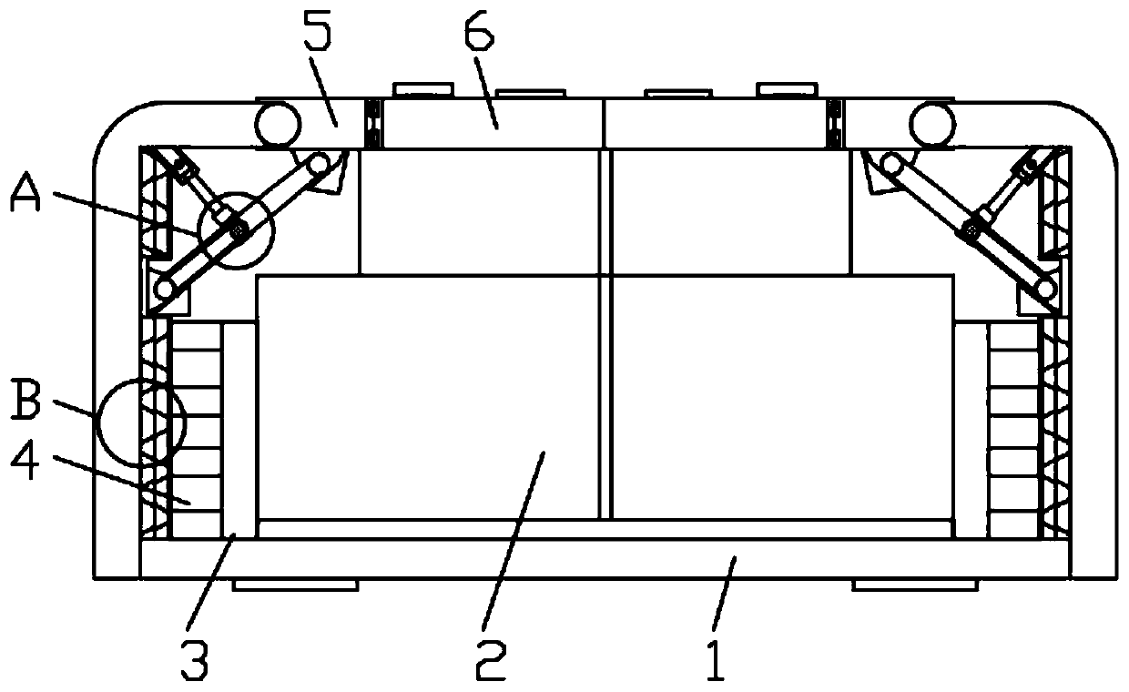 Blood plasma bag storage device for blood department