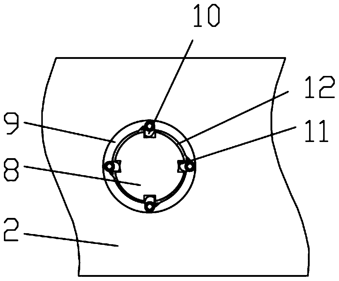 Blood plasma bag storage device for blood department