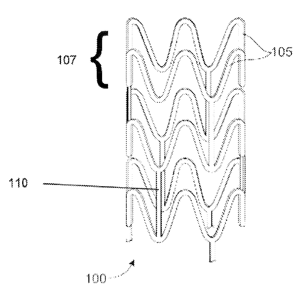 Modification of bioabsorbable stent to reduce thrombogenecity