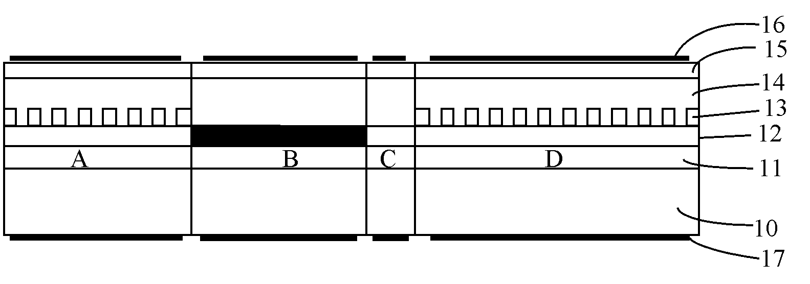 Manufacturing method for micro-nano graphs used for integrated optoelectronic device