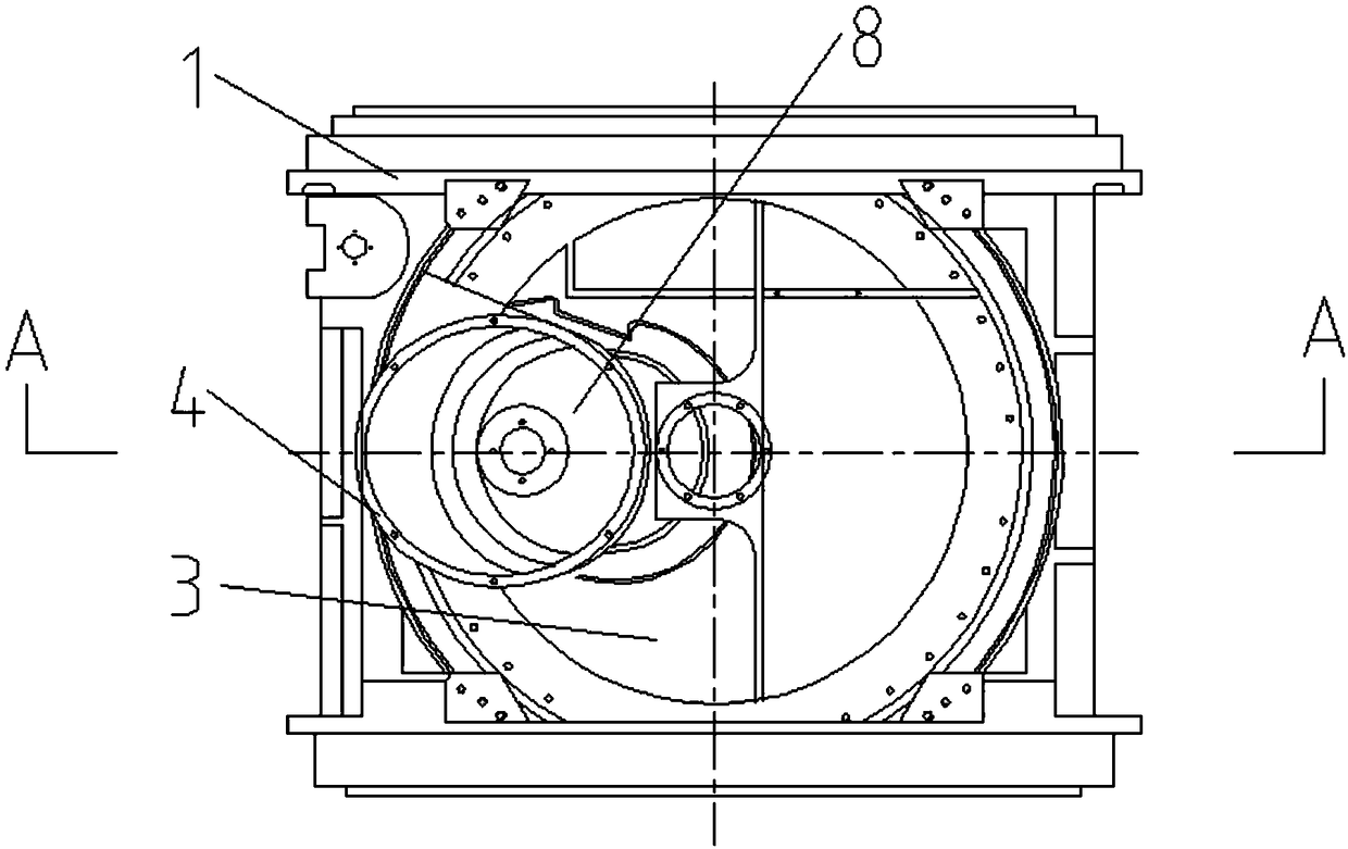 Auxiliary tooling and processing method for processing parts of b-type gamma knife treatment head