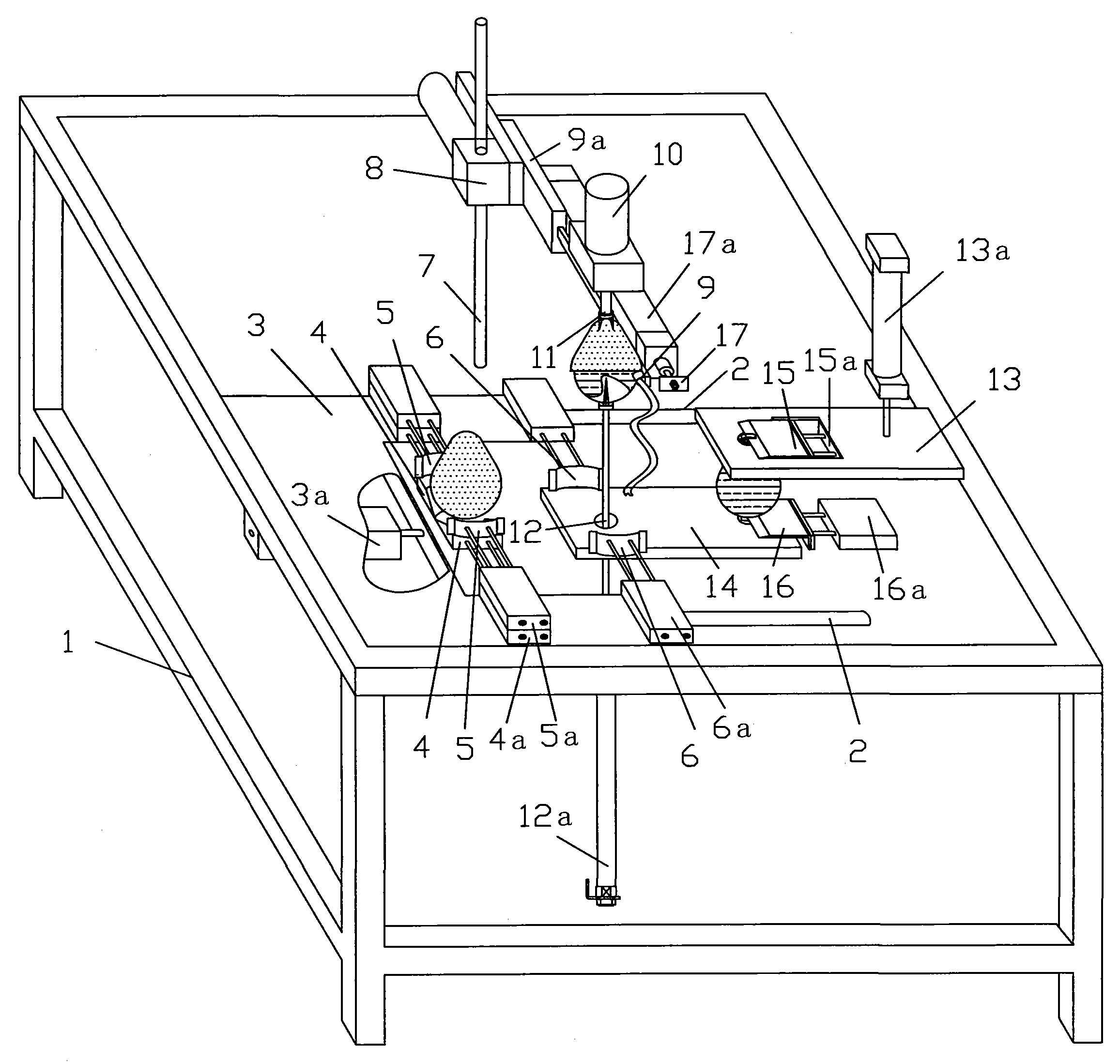 Electromechanical full-automatic peeling machine and peeling method thereof