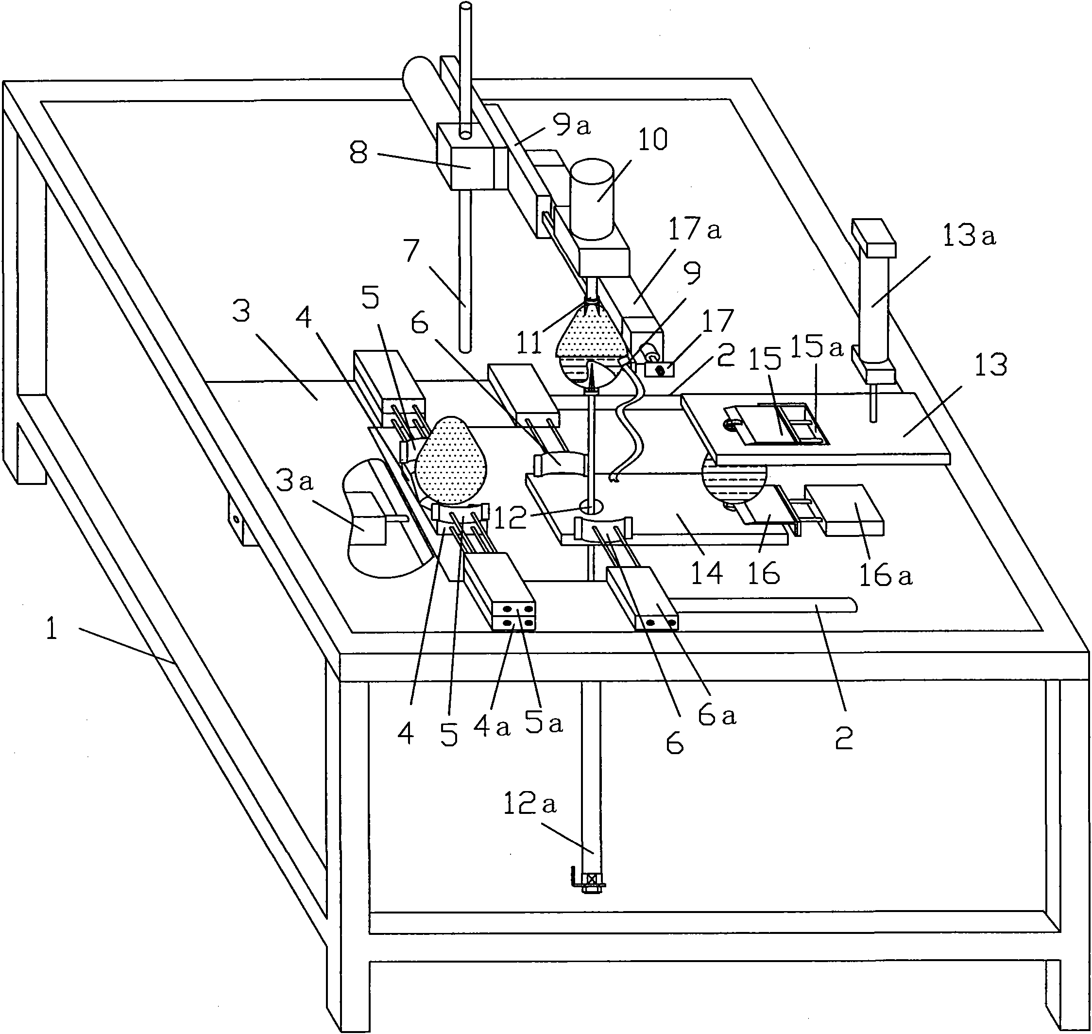 Electromechanical full-automatic peeling machine and peeling method thereof