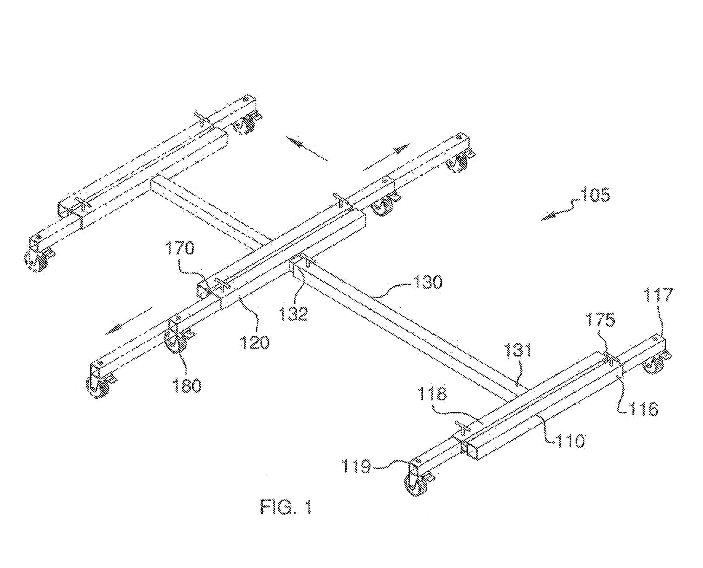 Support stand system for automobile parts