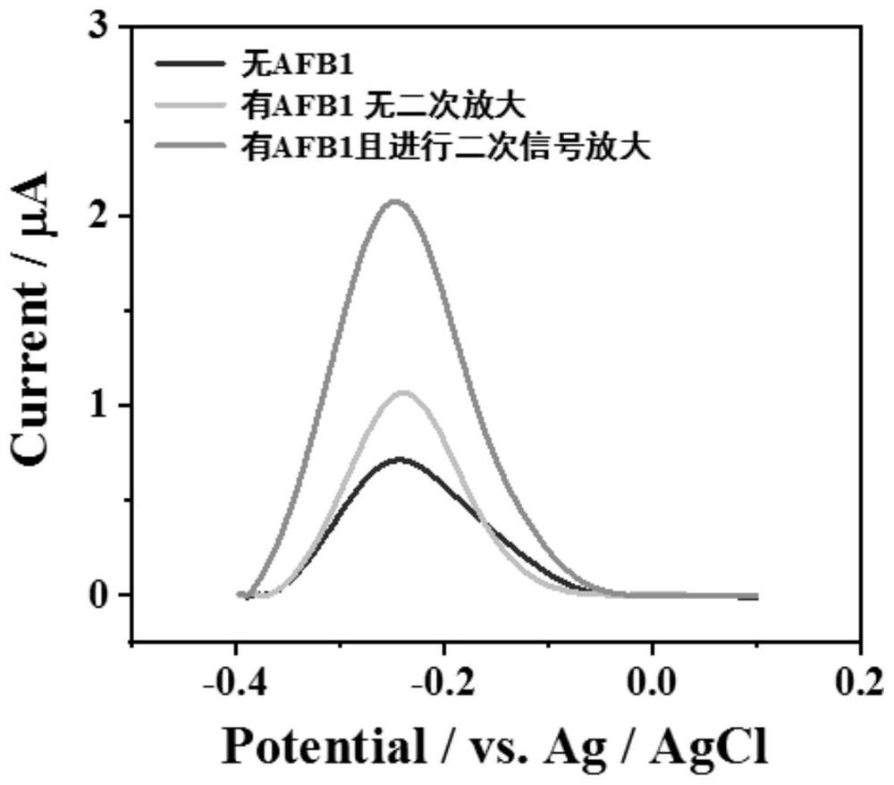 Preparation method and application of electrochemical biosensor based on DNA walker