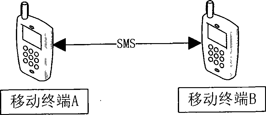 Automatic test system and test method for mobile phone short message