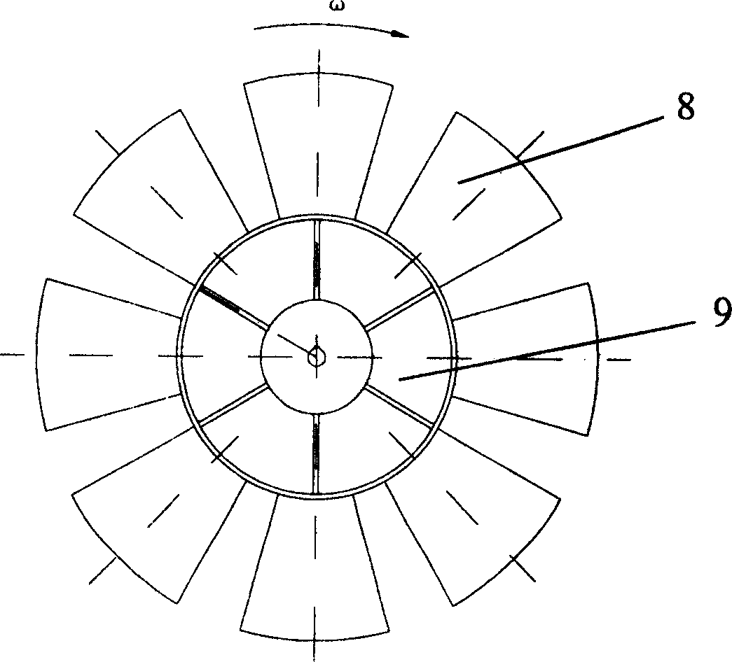 Axial-flow ventilating machine for transformer