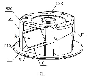 Tile-sucking disc device