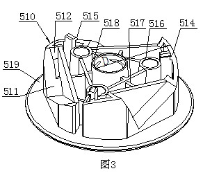 Tile-sucking disc device