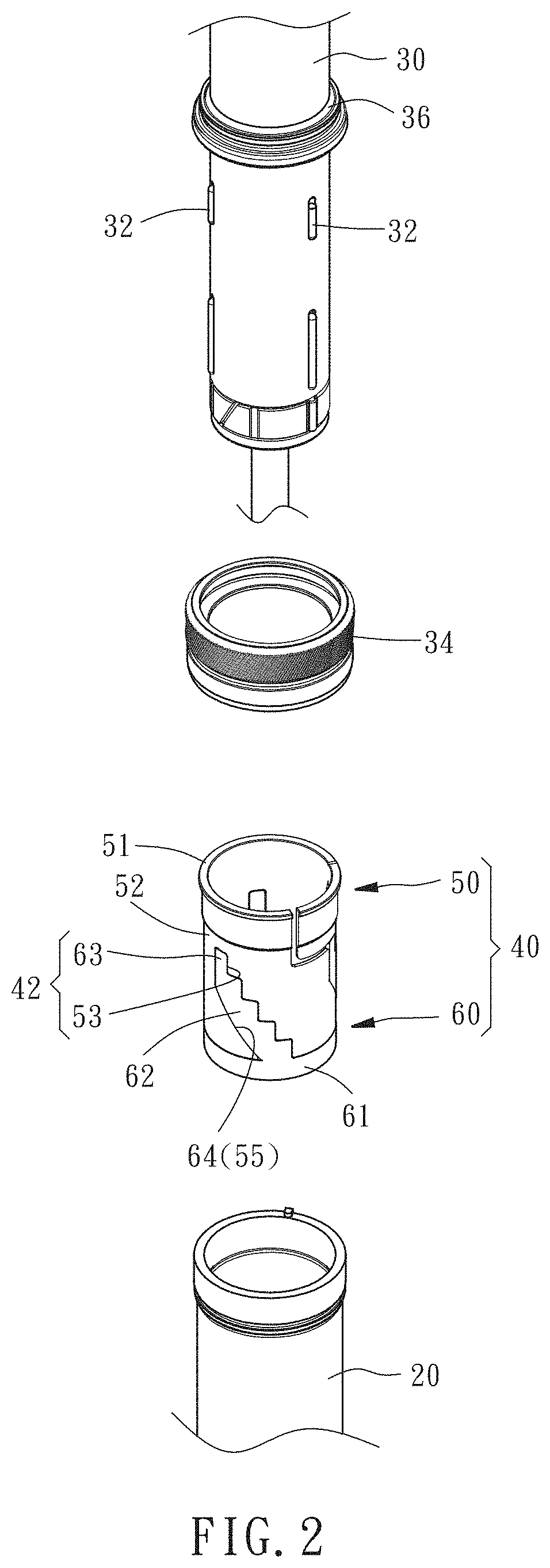 Seat post assembly capable of adjusting total height