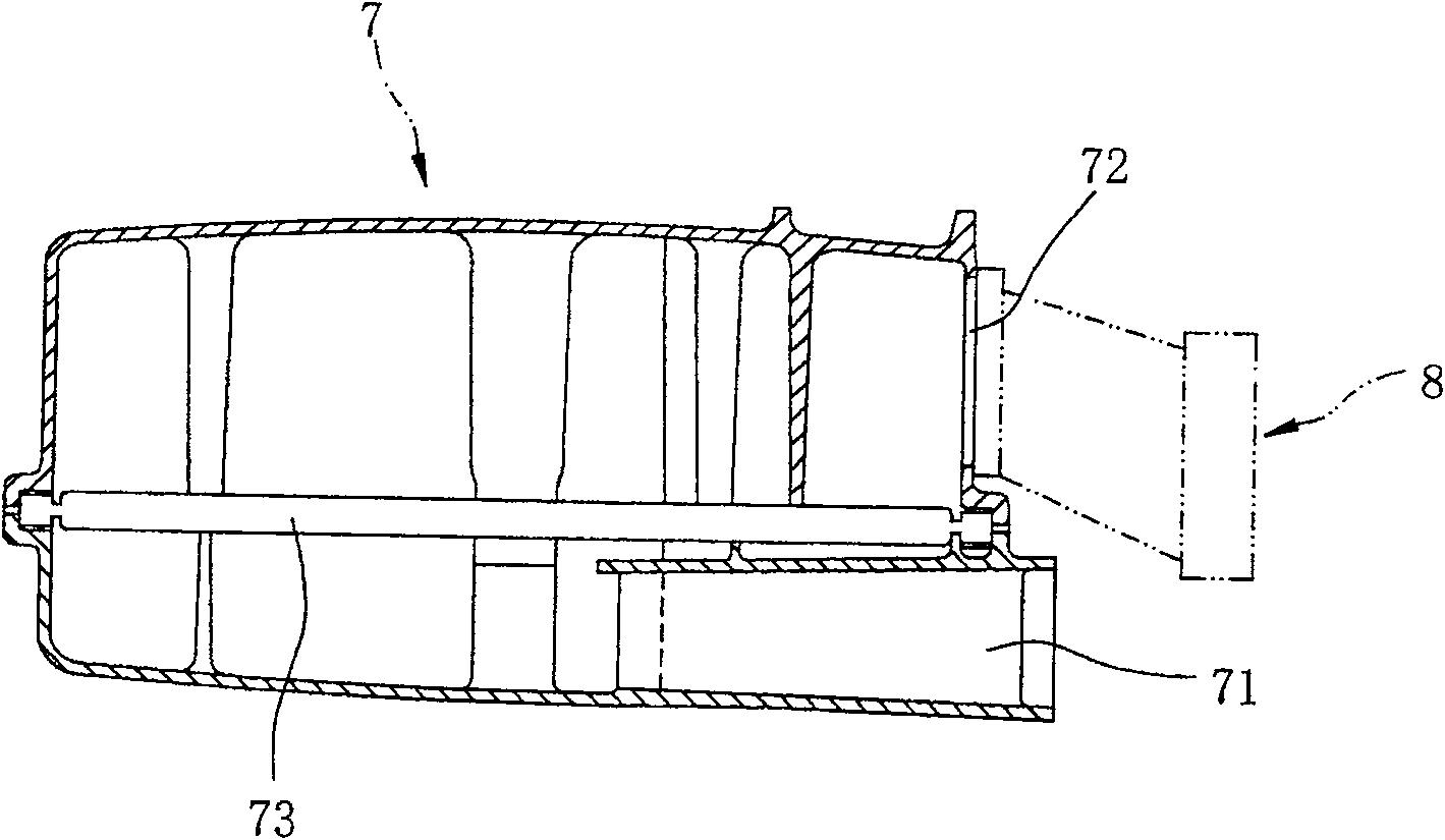 Air purifier of vehicle