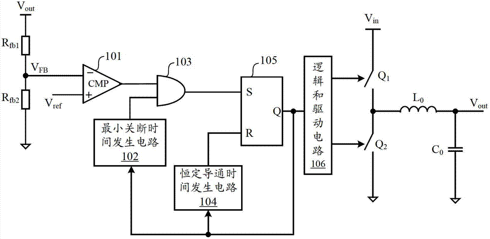 Control circuit of voltage-type regulator and control method of same