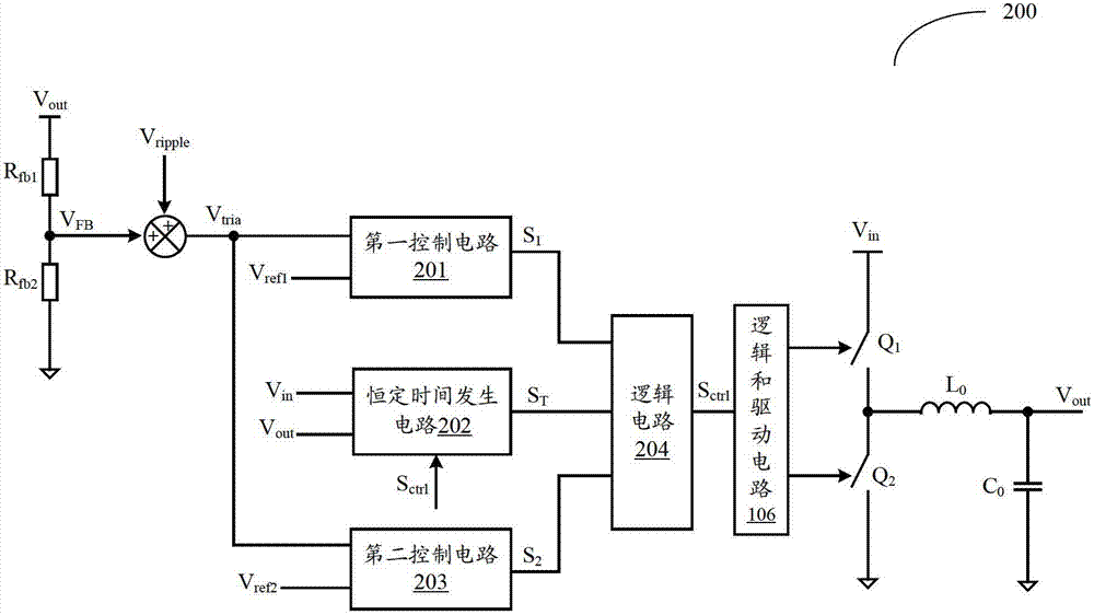 Control circuit of voltage-type regulator and control method of same