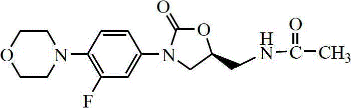 A kind of preparation method of linezolid