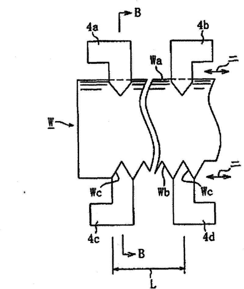 Ohmic heating method and ohmic heating device