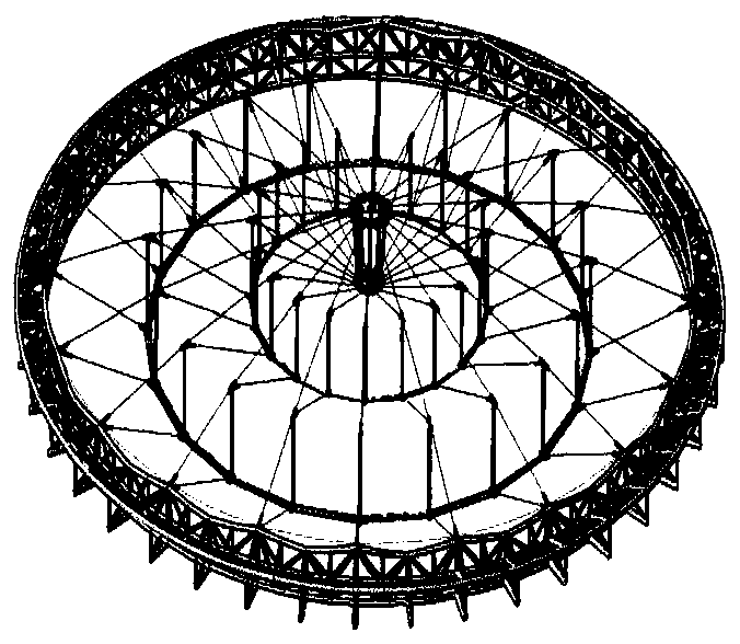 A method and system for section optimization of cable-strut tension structures based on robustness